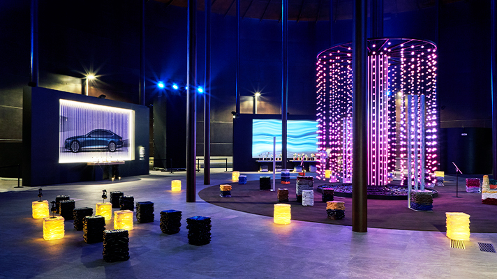 RE:CREATE 전시장 내부 전경