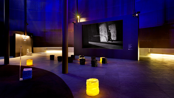 RE:CREATE 전시장 내부 전경