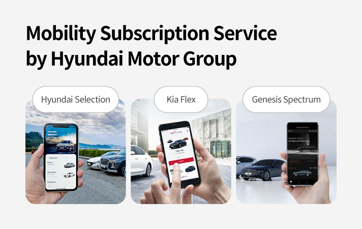 Status of Hyundai Motor Group mobility subscription service