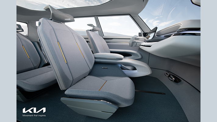 콘셉트 EV9 실내 공간