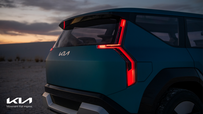 콘셉트 EV9의 후면부