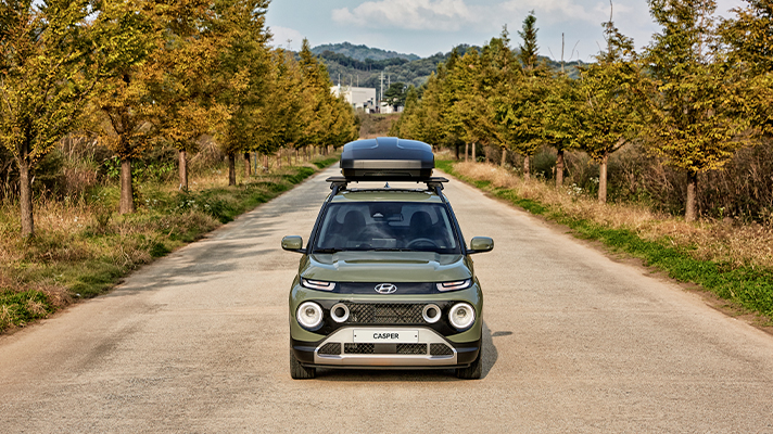 캐스퍼 전면 뷰