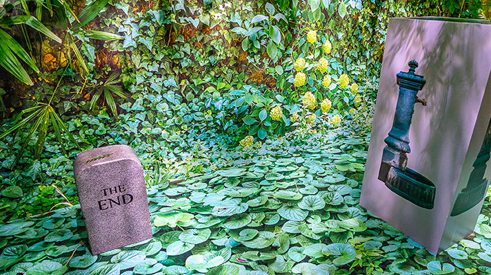 Toiletpaper studio garden