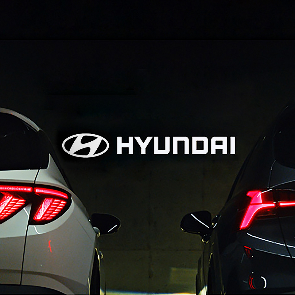 싼타페 하이브리드와 투싼 하이브리드 후면부