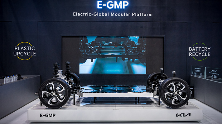 E-GMP 플랫폼의 모습