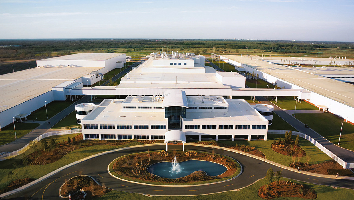 A view of Hyundai Motor's factory in Alabama, USA