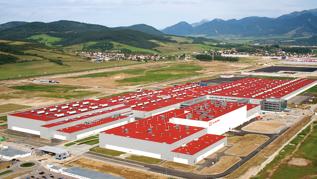 Kia Motors plant in Slovakia