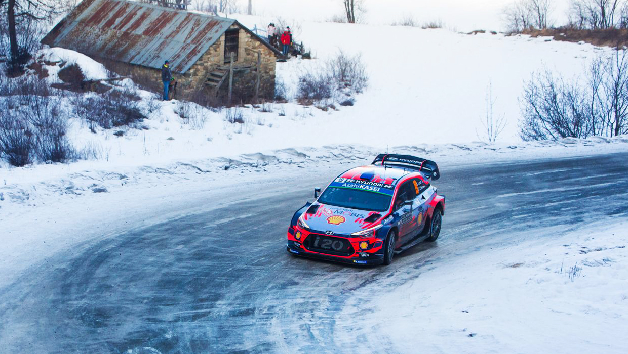 Hyundai Motor World Rally Team WRC Monte Carlo Rally