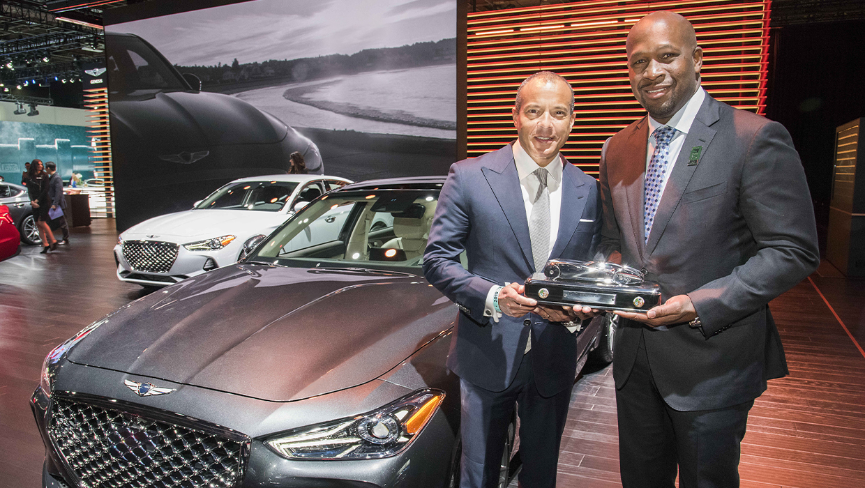 Genesis G70 named North American Car of the Year