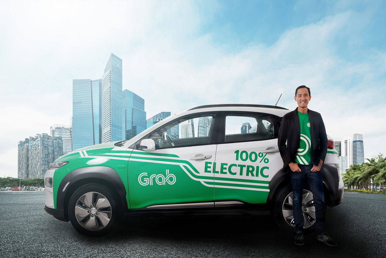 Car Hailing vehicle of Grab