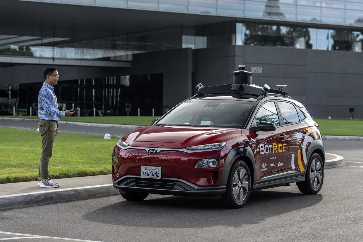 BotRides robotaxi in California US