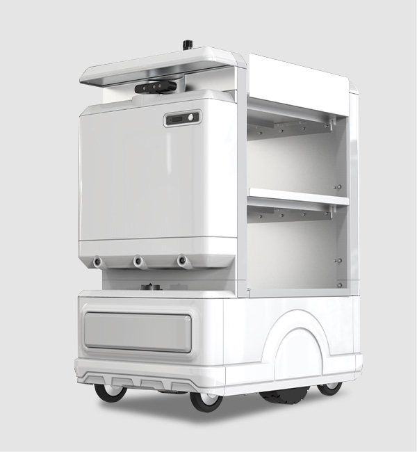 자율주행 물류 배송로봇 따르고