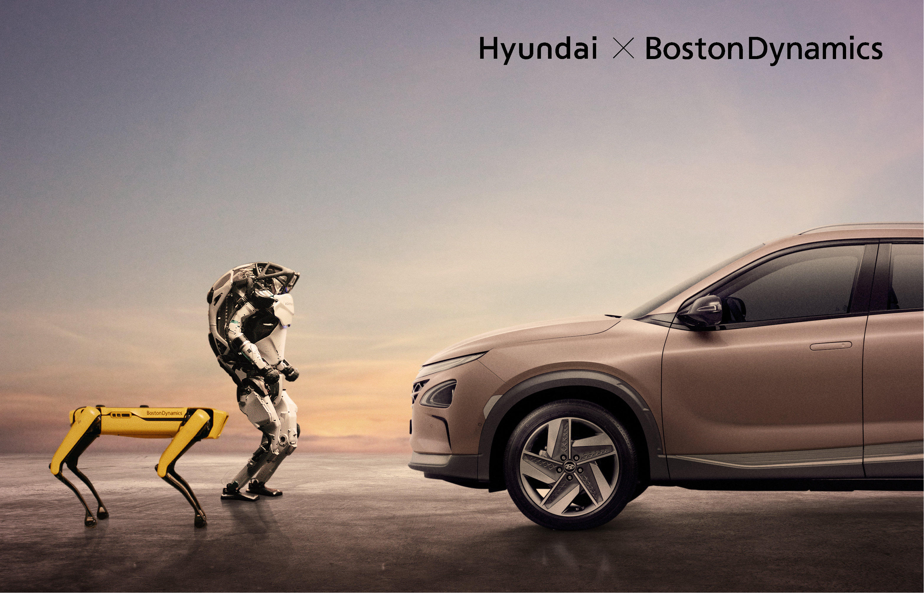 Spot, Atlas, Hyundai NEXO