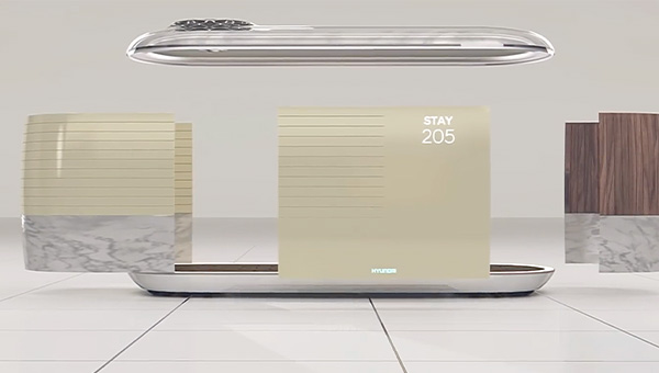 Customizable in a shape of a skateboard of PBV