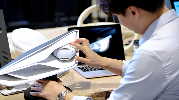 Real-world verification of car models through 3D printer