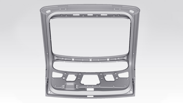 Tailgate inner panel of Genesis GV60