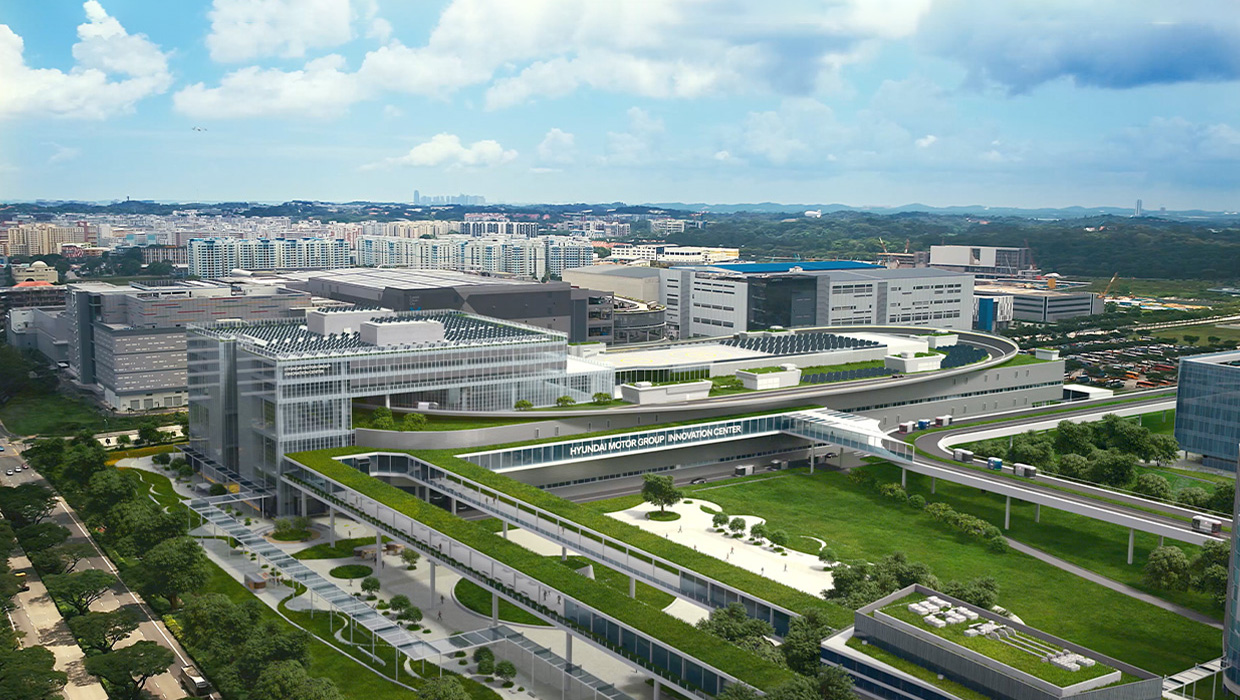 HMG innovation center in singapore