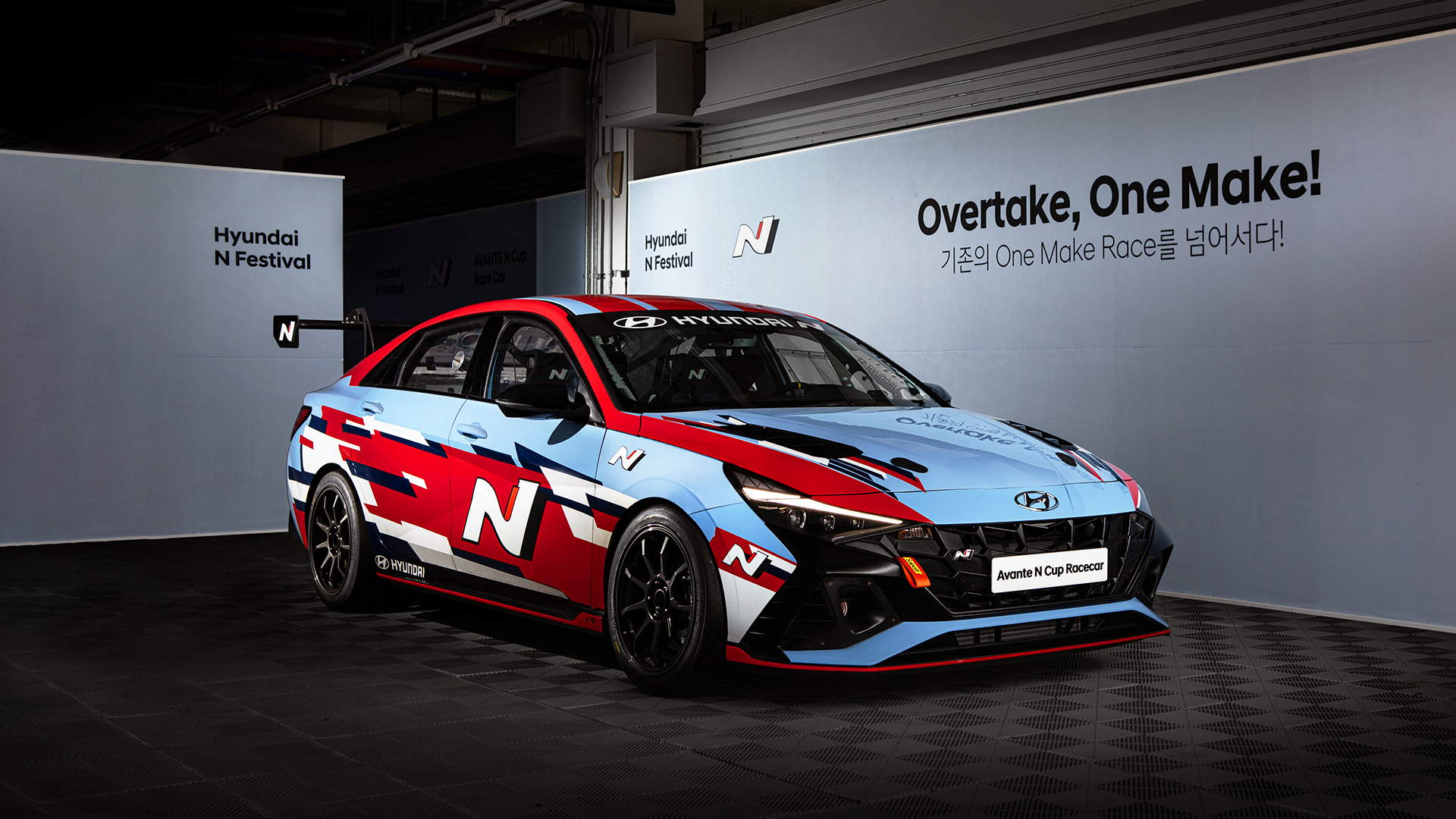 Hyundai Elantra N onemake racecar