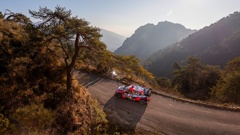 Monte Carlo Rally, which consists of rugged mountain winding courses