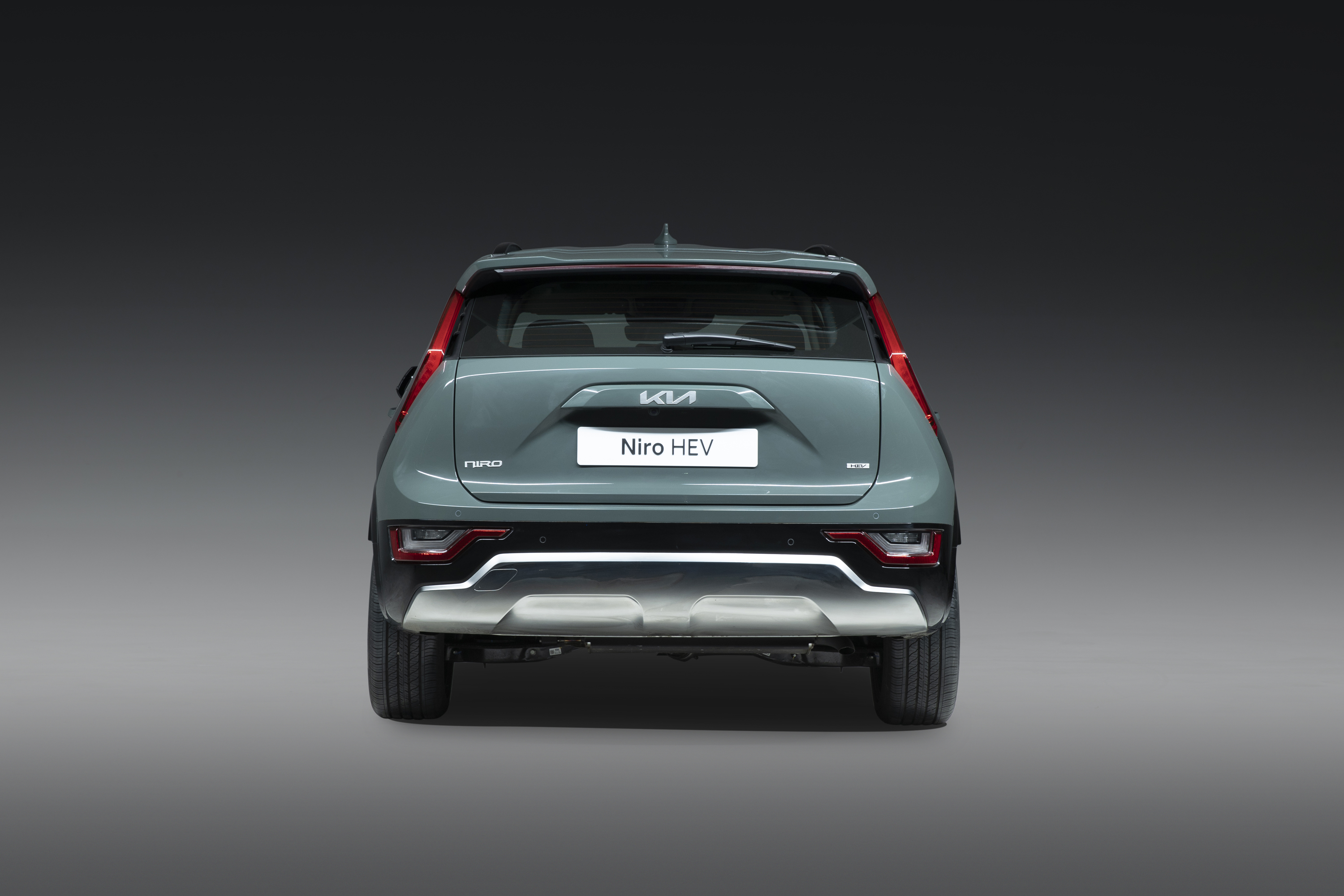 기아 신형 니로의 뒷모습