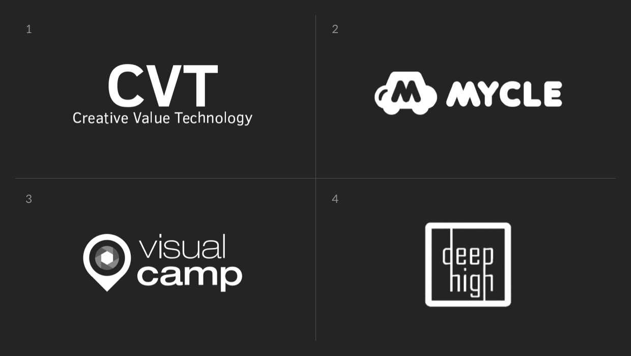 CVT, MACARONG FACTORY, VISUAL CAMP, DEEP HIGH logo
