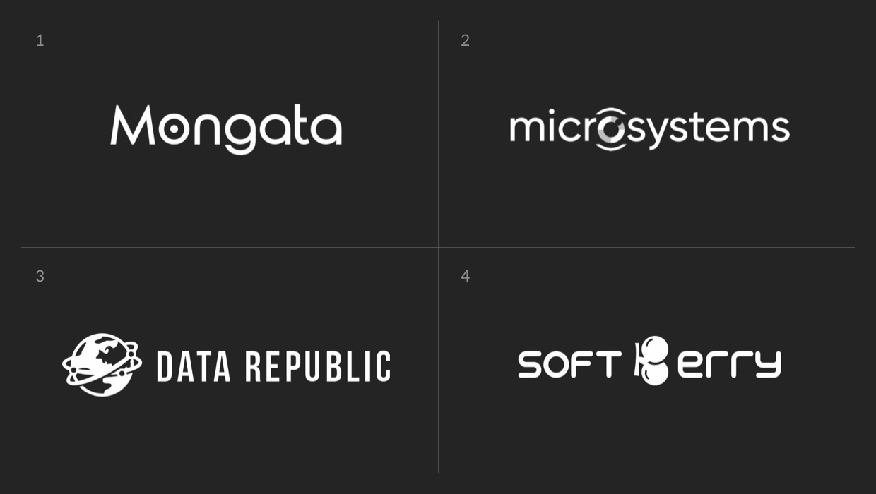Mongata, MICROSYSTEMS, DATA REPUBLIC, SOFTBERRY logo