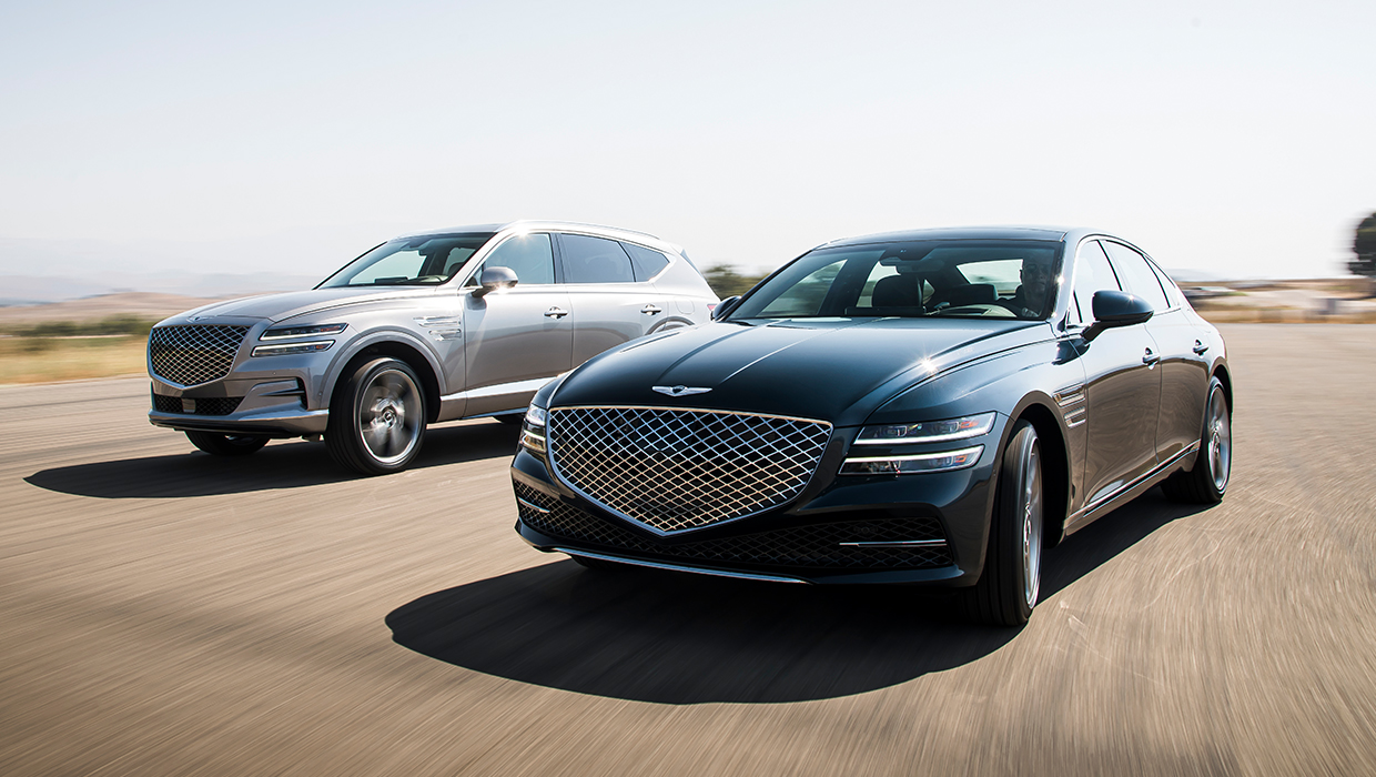 캐나다 오토 트레이더 어워드 제네시스 G80와 GV80