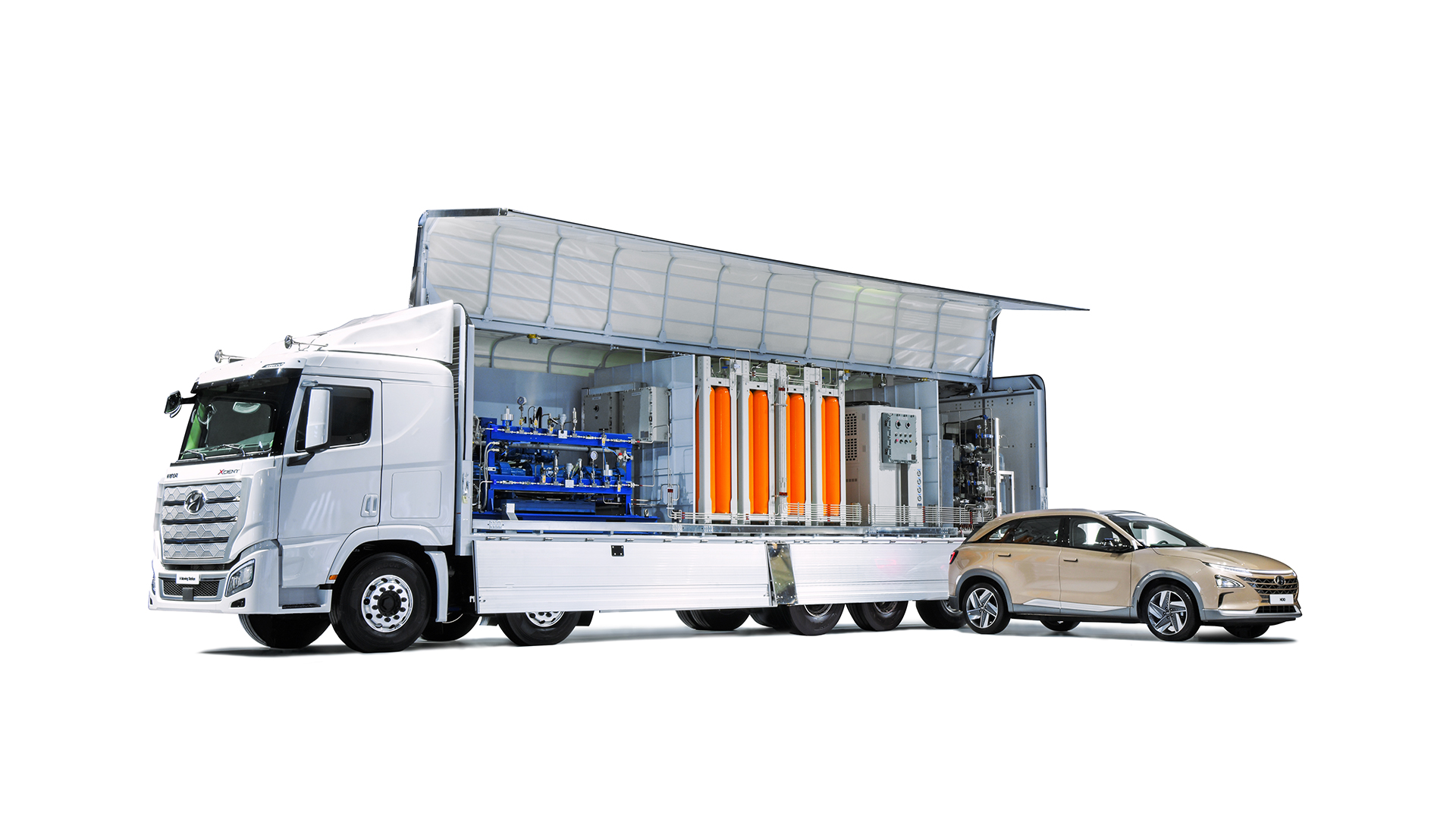 Hyundai Motor Group's Mobile Hydrogen Refueling Station