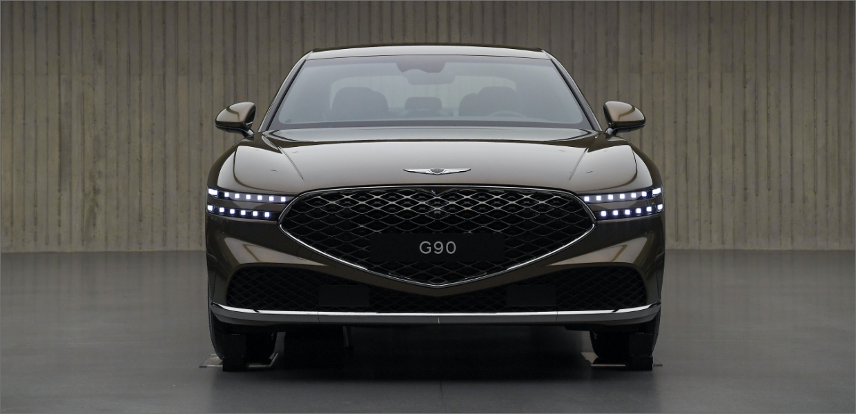 제네시스 G90 앞모습