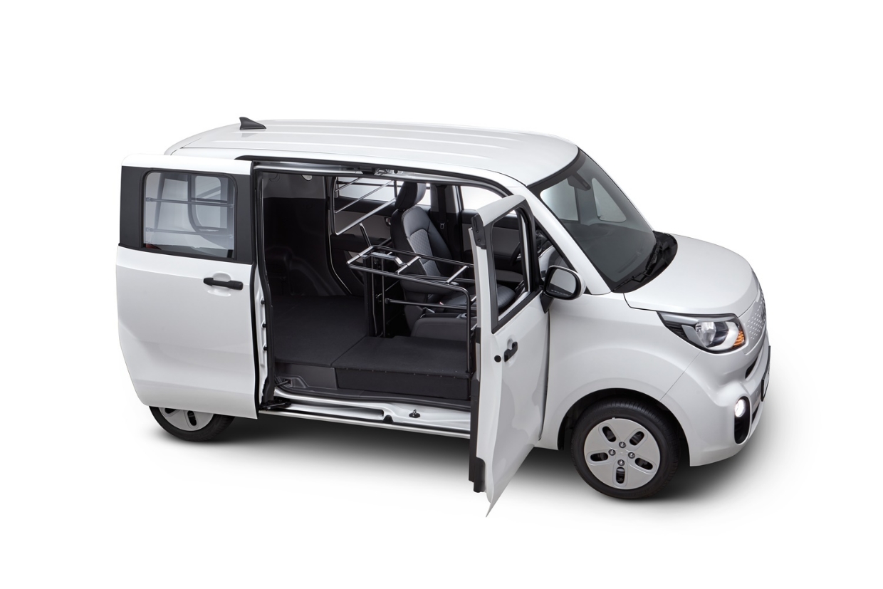 기아 레이 1인승 밴의 모습