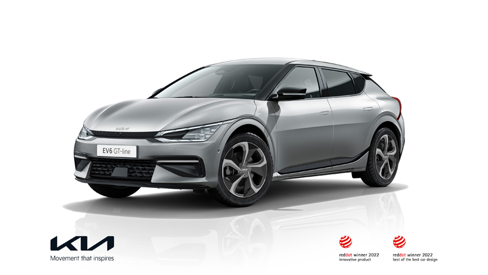 EV6 2022 Red dot Design Award