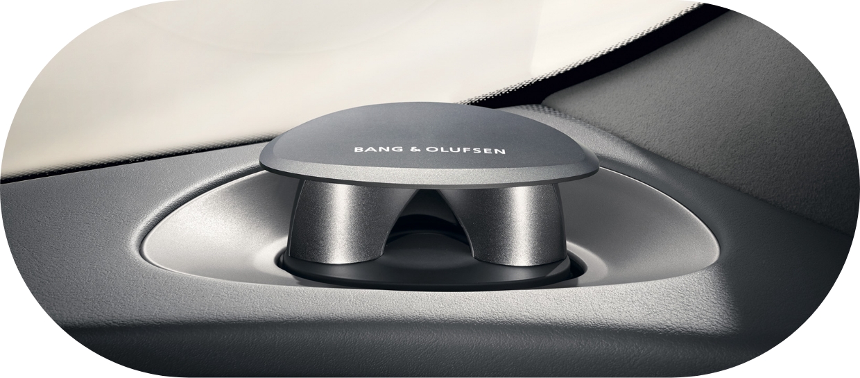 제네시스 G90의 뱅앤올룹슨 사운드 시스템을 이루는 트위터 스피커