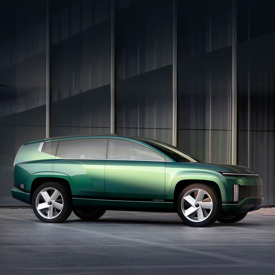 현대자동차 아이오닉 7 콘셉트의 모습