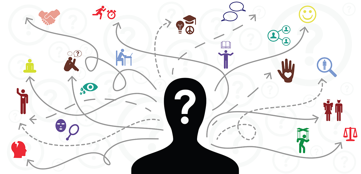 소비자들의 심리를 상징적으로 나타내는 그림