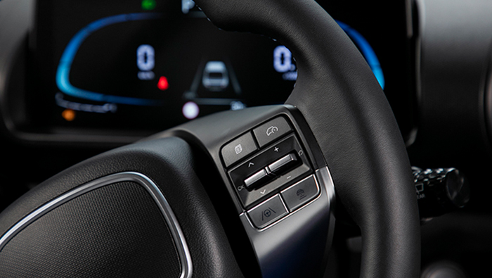 현대차 캐스퍼의 운전대 버튼