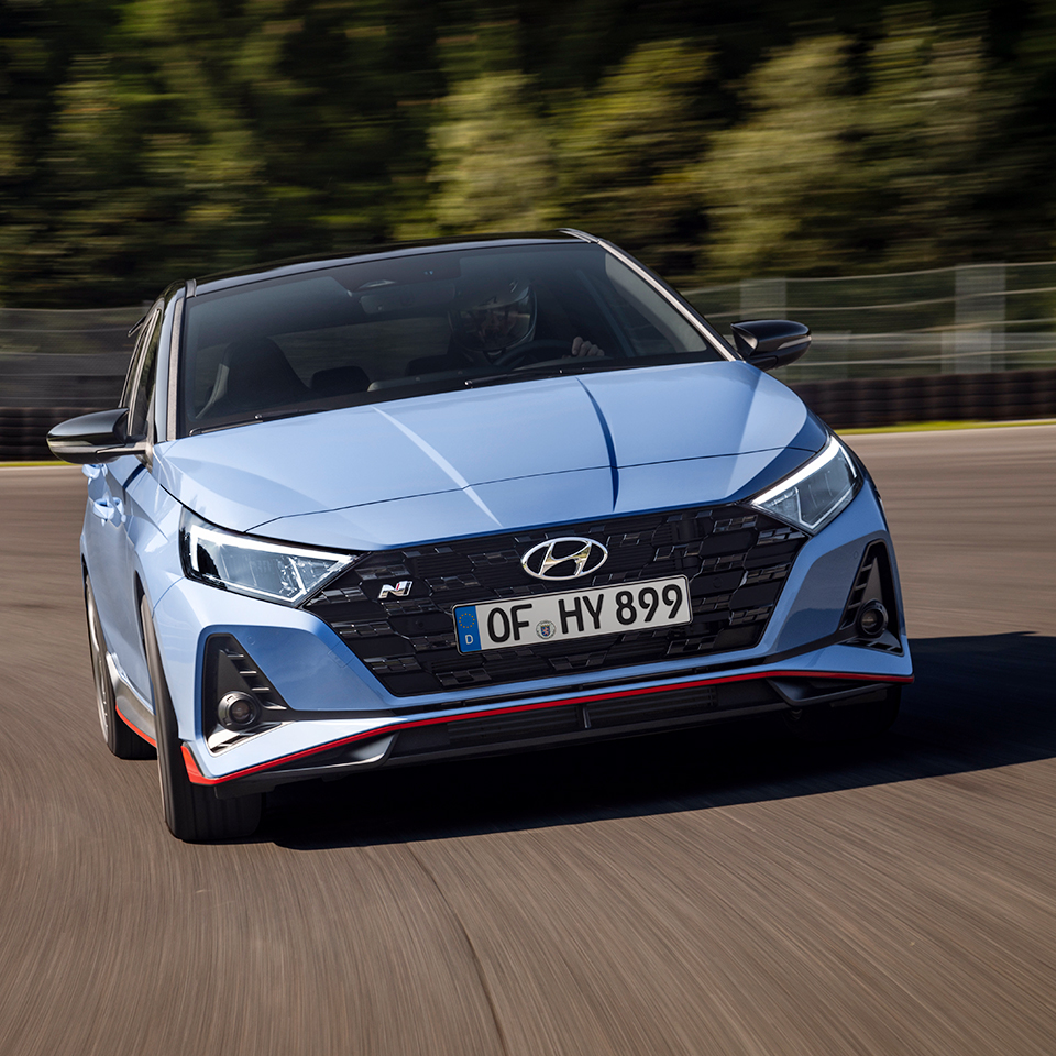 현대차 i20 N 앞모습