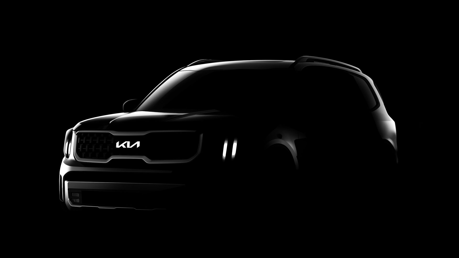 Kia teases the new Telluride SUV