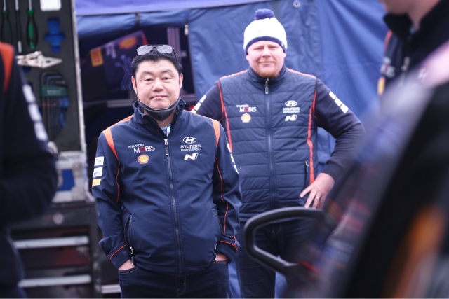 김선평 현대모터스포츠 법인장의 모습