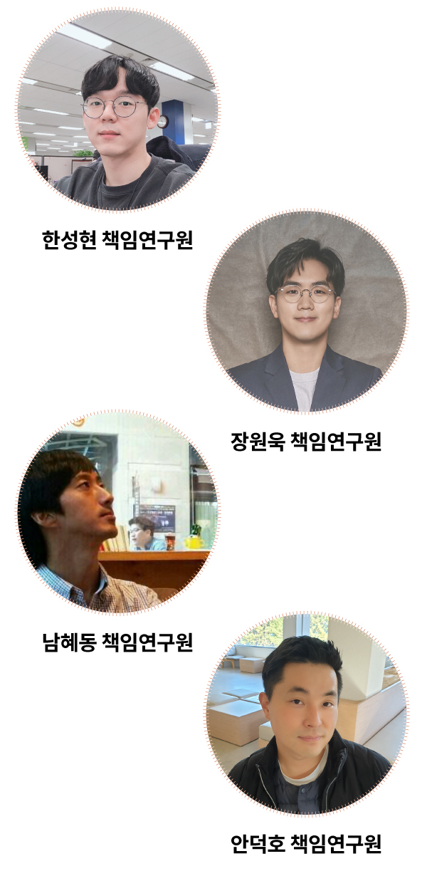 3.5터보 48V 일렉트릭 슈퍼차저를 개발한 연구원의 모습