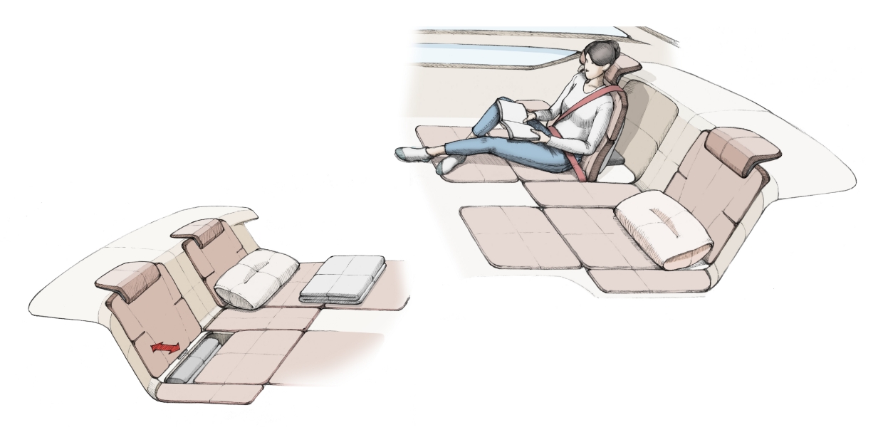 A woman is reading a book with her legs outstretched and her legs stretched out