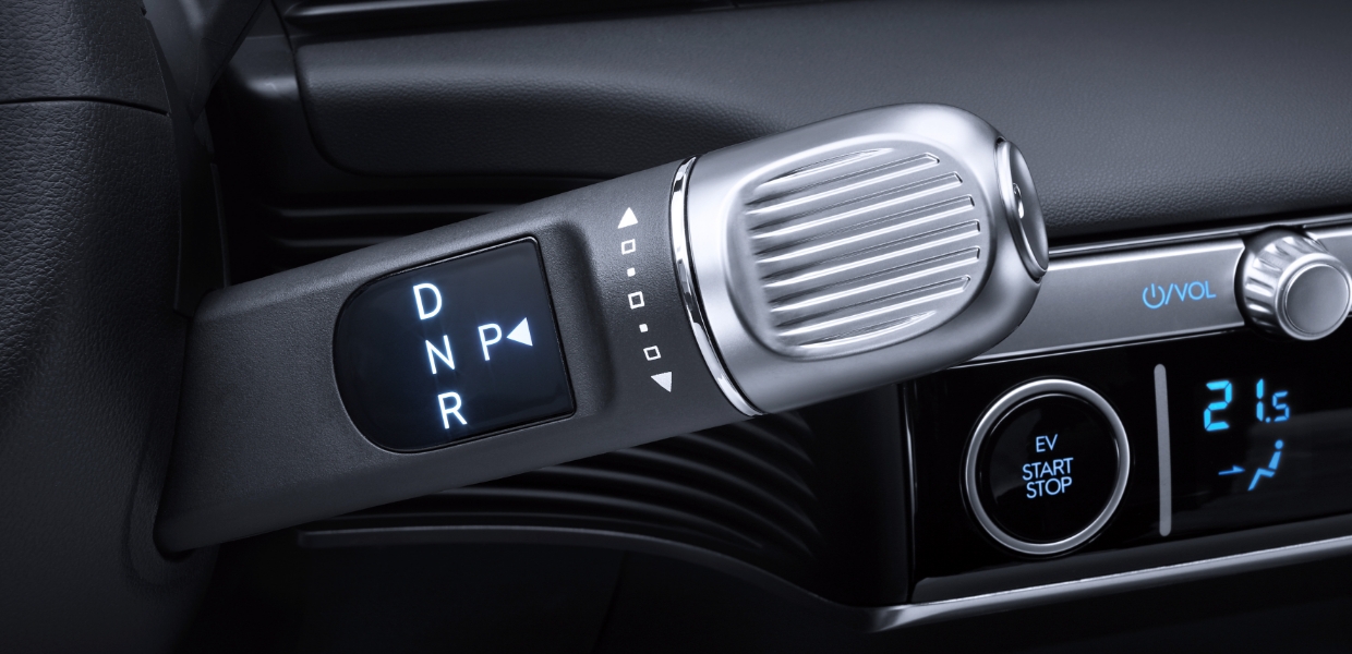현대차 아이오닉 5의 컬럼 타입 전자식 변속 레버