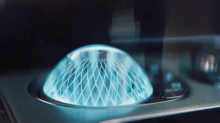 제네시스 GV60 크리스탈 스피어의 모습