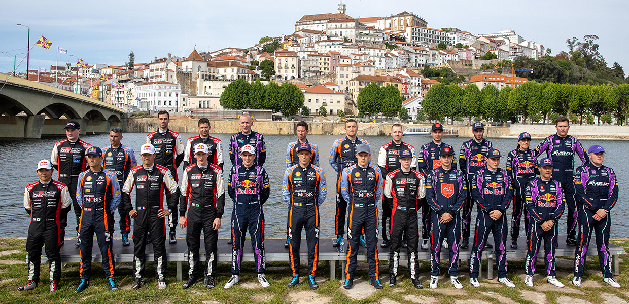 Rally drivers participating in 2022 WRC Round 4