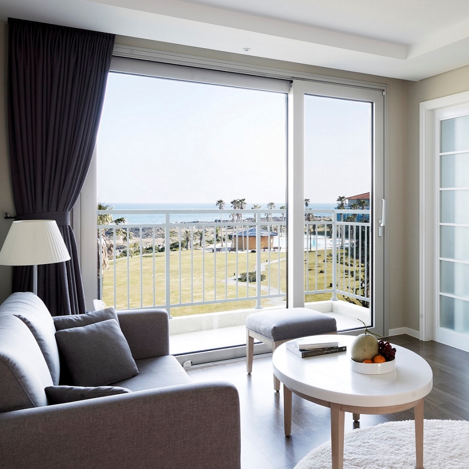 해비치 호텔앤드리조트 제주의 객실 전경