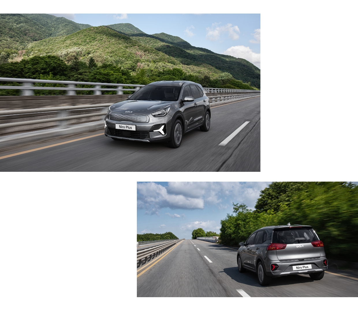 니로 플러스의 주행 모습