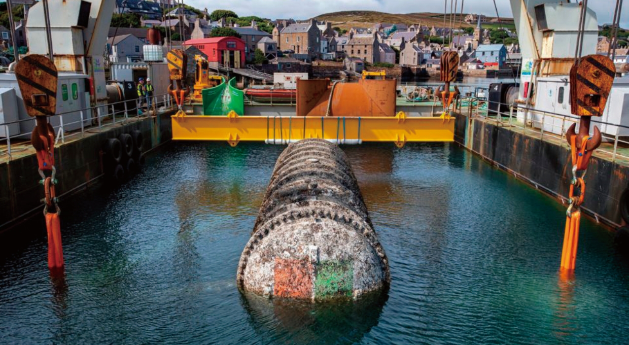 나틱 프로젝트로 오크니섬 바다에 구축한 데이터센터