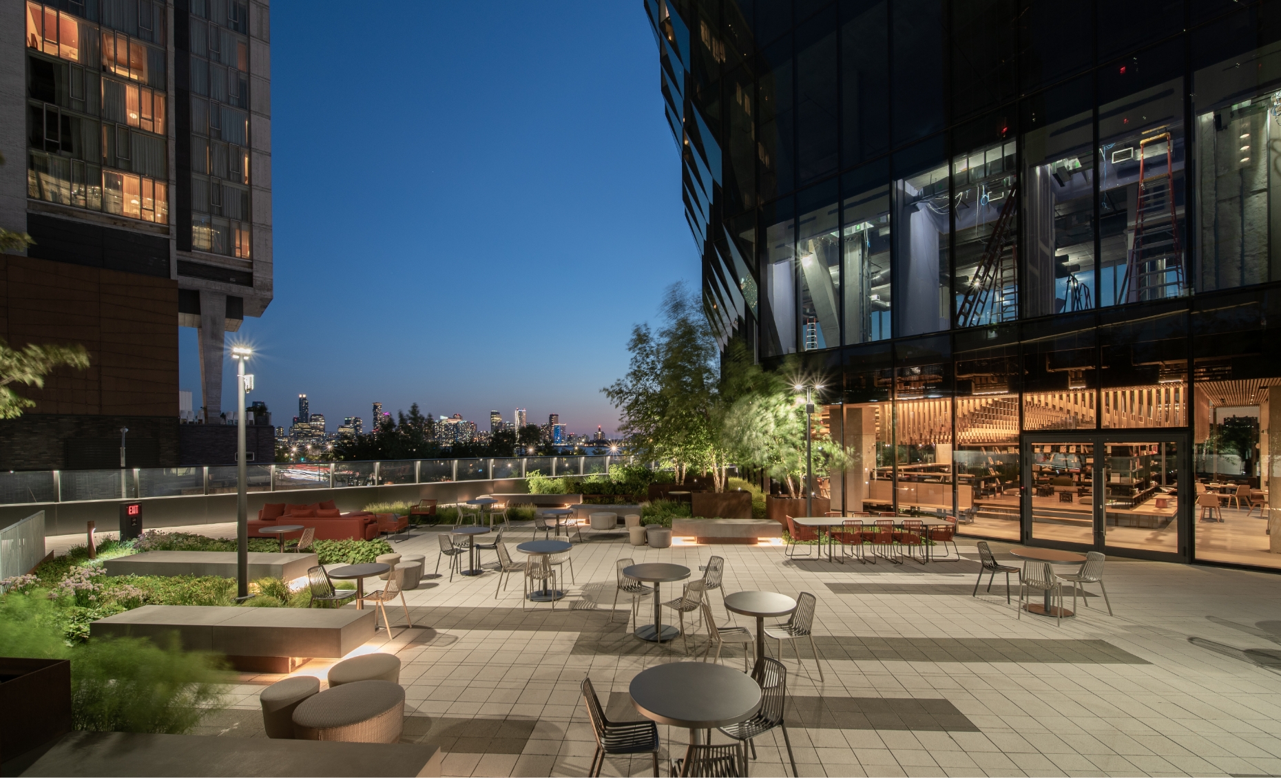 제네시스 하우스 뉴욕 테라스 정원