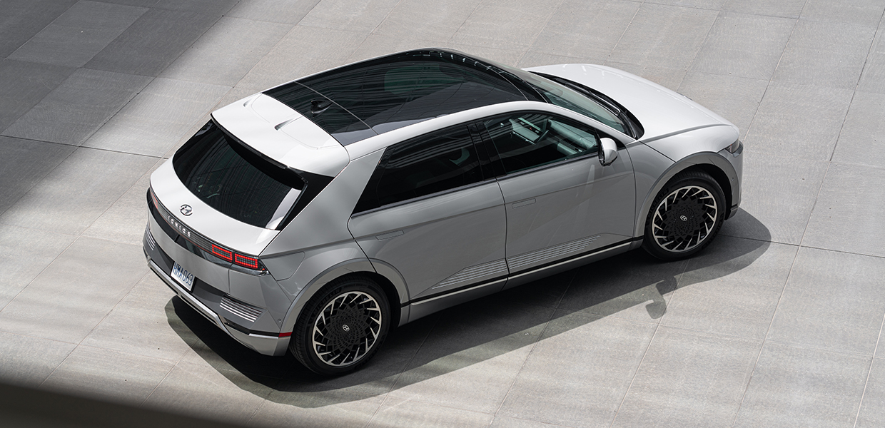 현대자동차의 전용 전기차 아이오닉 5의 모습