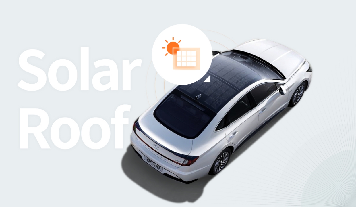 영문 타이포를 중심으로 한 솔라루프 인포그래픽