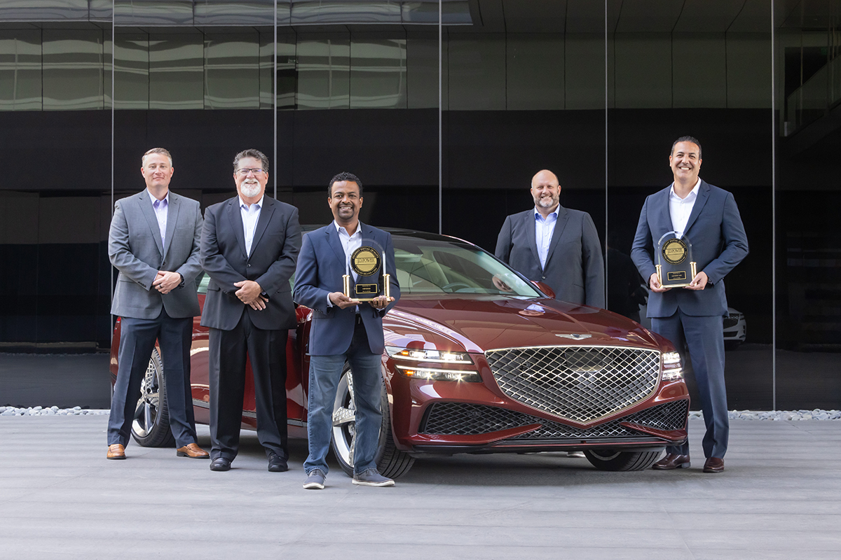 2년 연속 J.D. 파워 최우수 신차 품질상에 선정된 G80